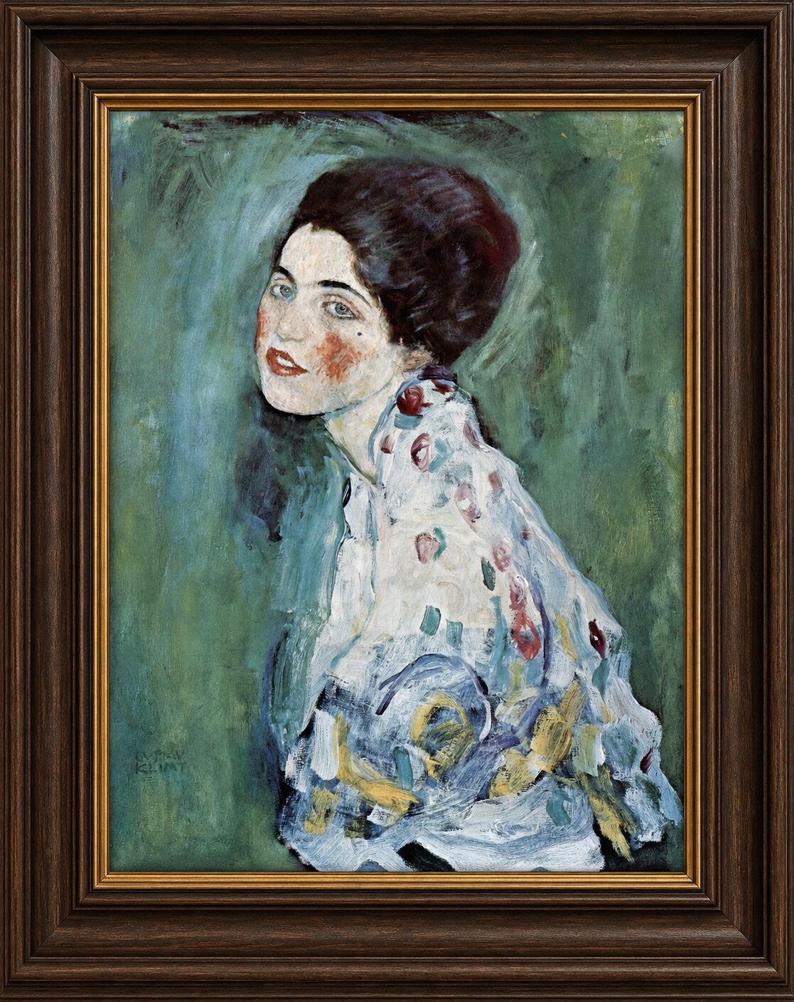 Retrato femenino de Gustav Klimt